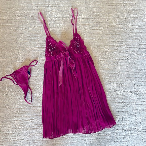 Victoria's Secret Other - NWT Victorias Secret Cami & Thong Set